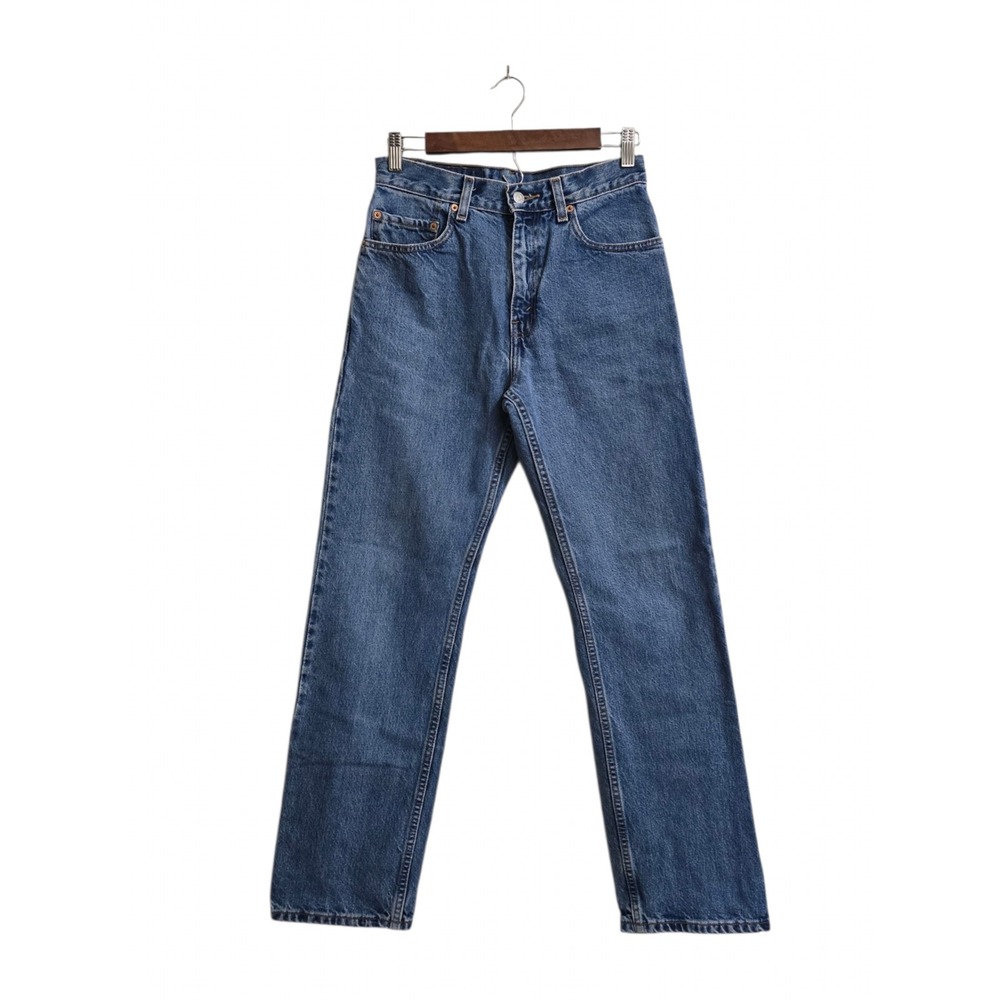 Levi's 505 Regular Fit Straight Leg Jeans In Medium Wash Sz 29x30